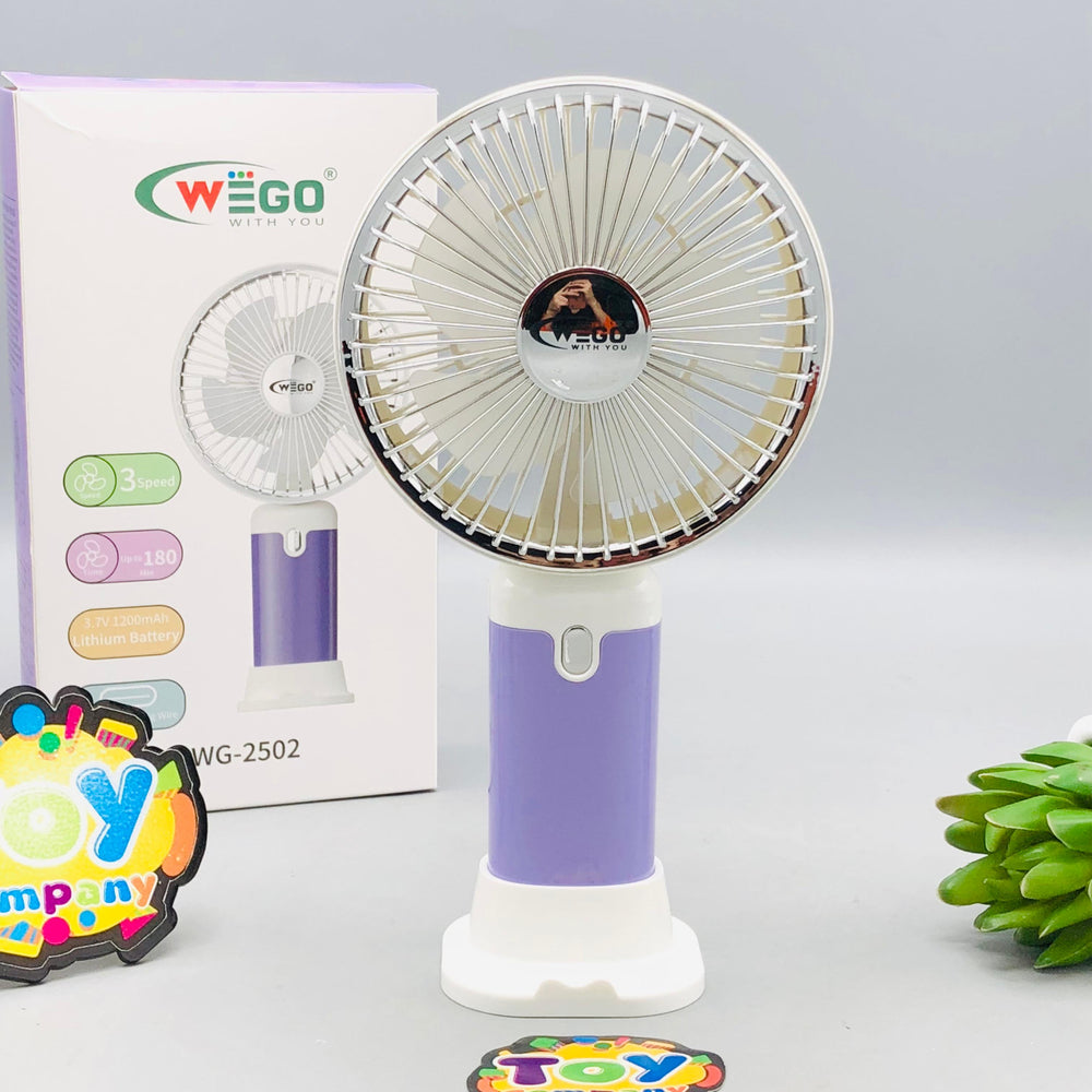 8" Rechargeable Three Gear Wind Speed Cooling Fan