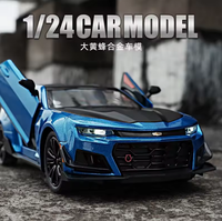 1:24 Diecast Chevrolet Camaro Model Car With Smoke