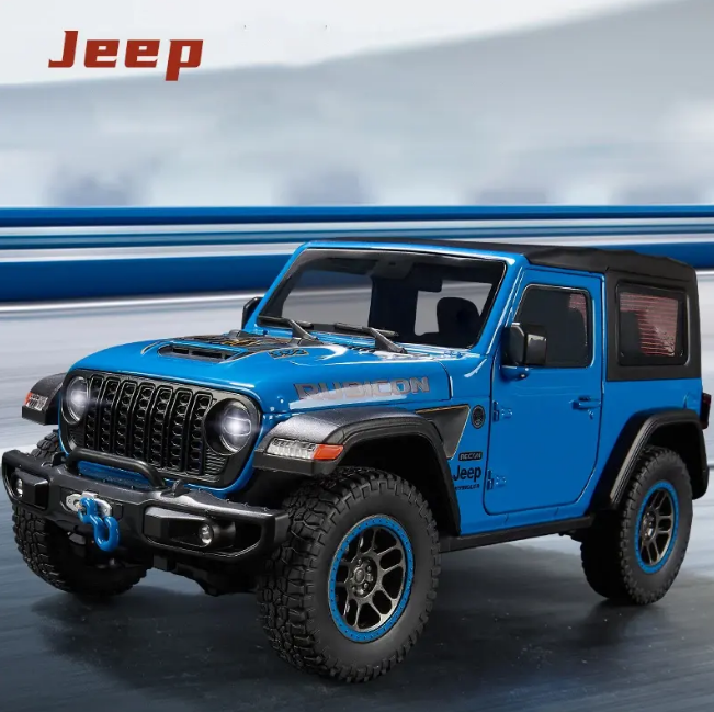 1:18 Diecast Rubicon Wrangler Jeep Model