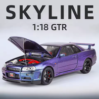 1:18 Diecast Nissan Skyline GTR R34 Model Car