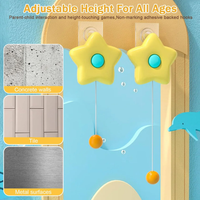 Kids Star Themed Table Tennis Door Hanging Ball Game