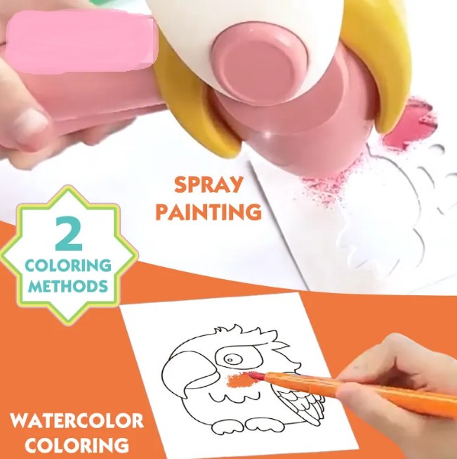 Unicorn Drawing Magic Color Spray Pen