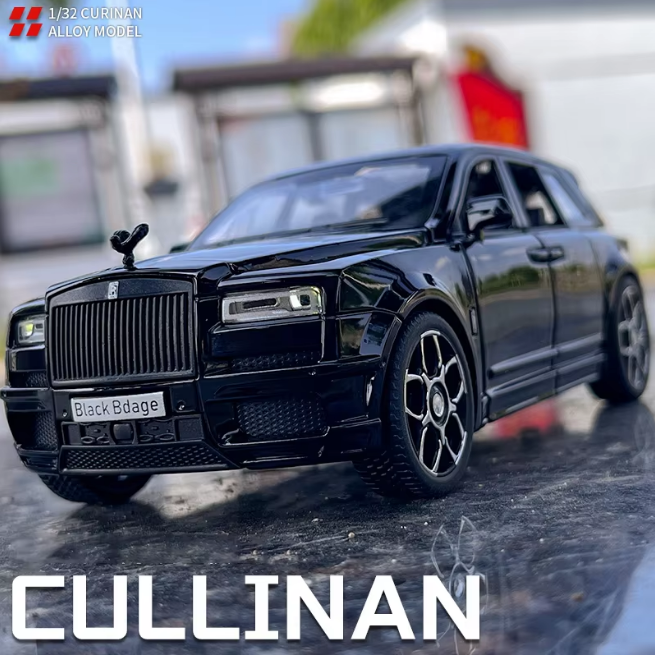 1:32 Diecast Rolls Royce Cullinan Model Car