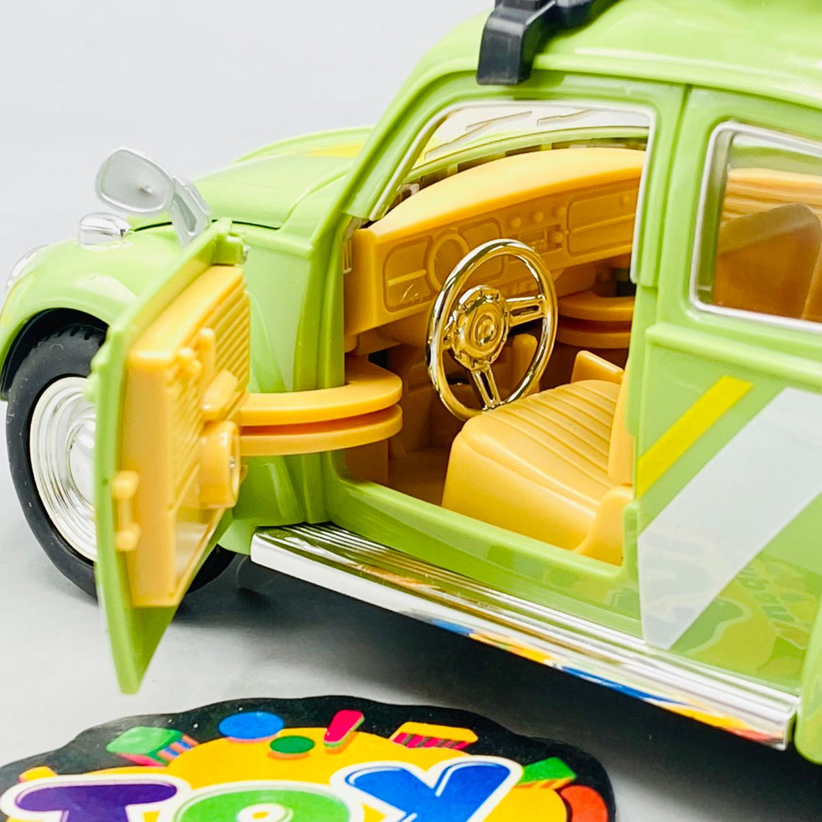 1Pc ABS Beetle Camping Model - Green