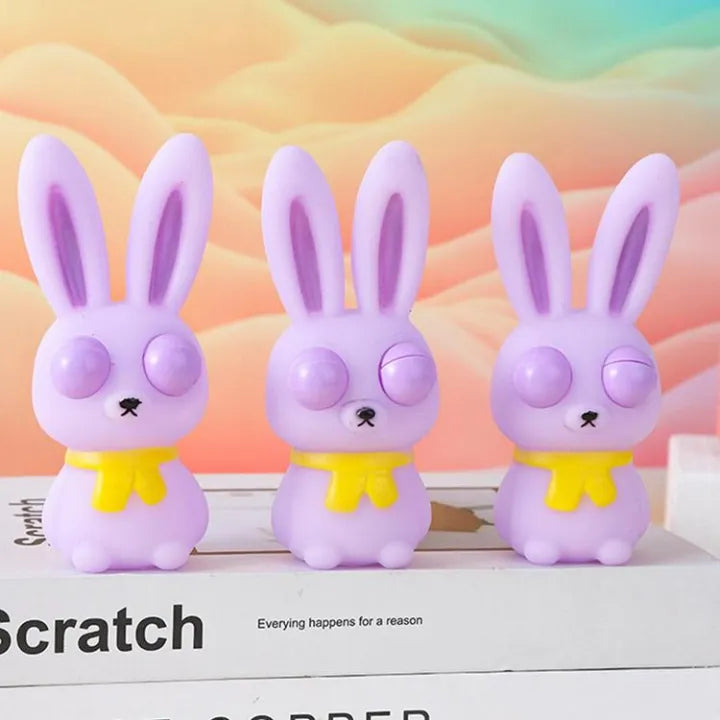 1Pc Squishy Rabbit Popping Eyes Toy