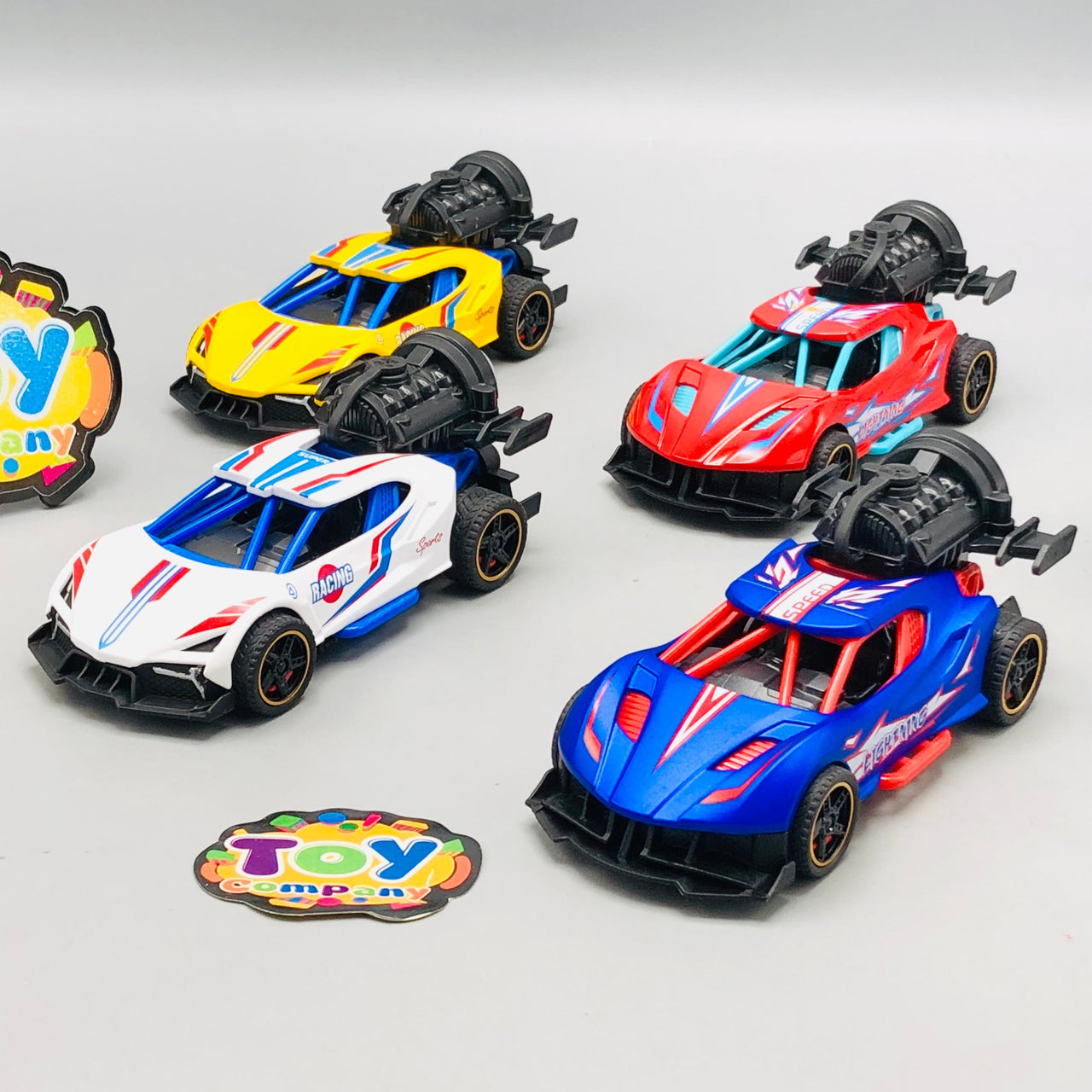 Mini ABS Pullback Car With Smoke - 1Pc