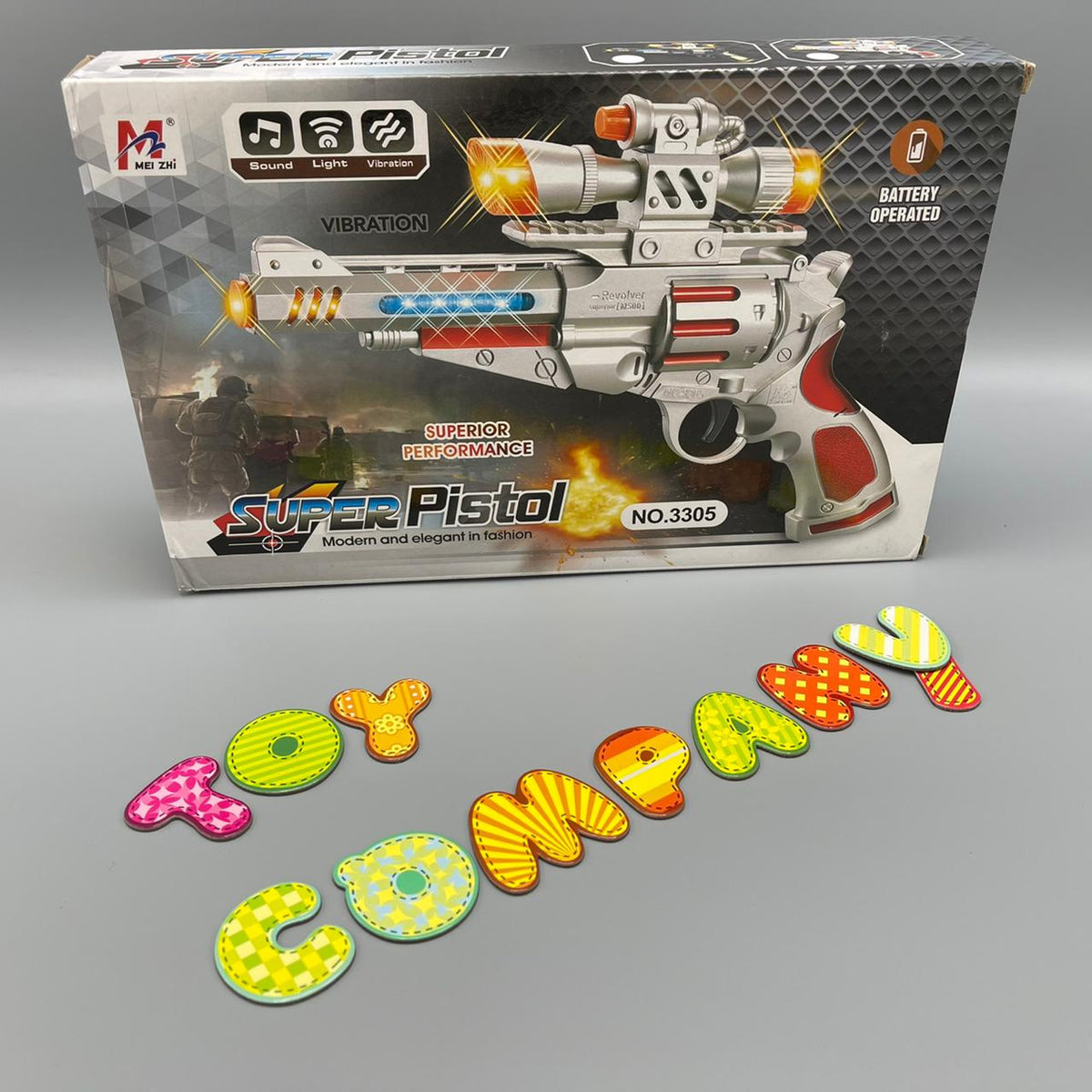 Luminous Vibration Electric Gun