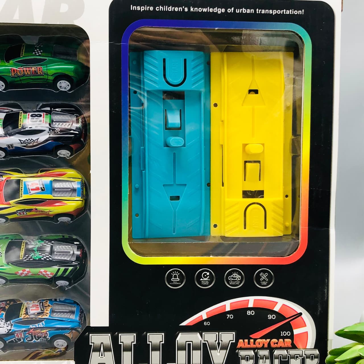 15Pcs Mini Alloy Cars With Launcher