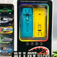 15Pcs Mini Alloy Cars With Launcher