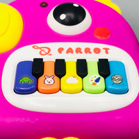 Battery Operated Mini Parrot Musical Piano