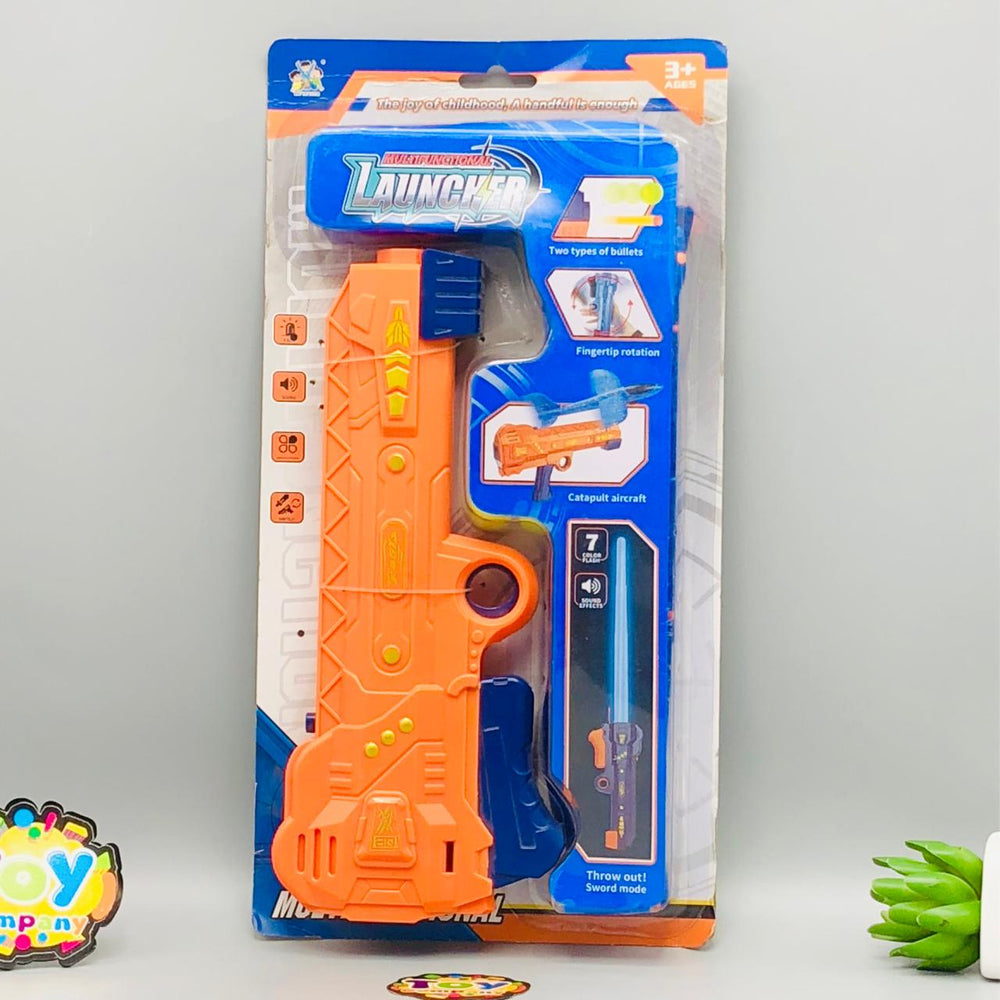 4in1 Multi-functional Manual Battle Blaster Gun