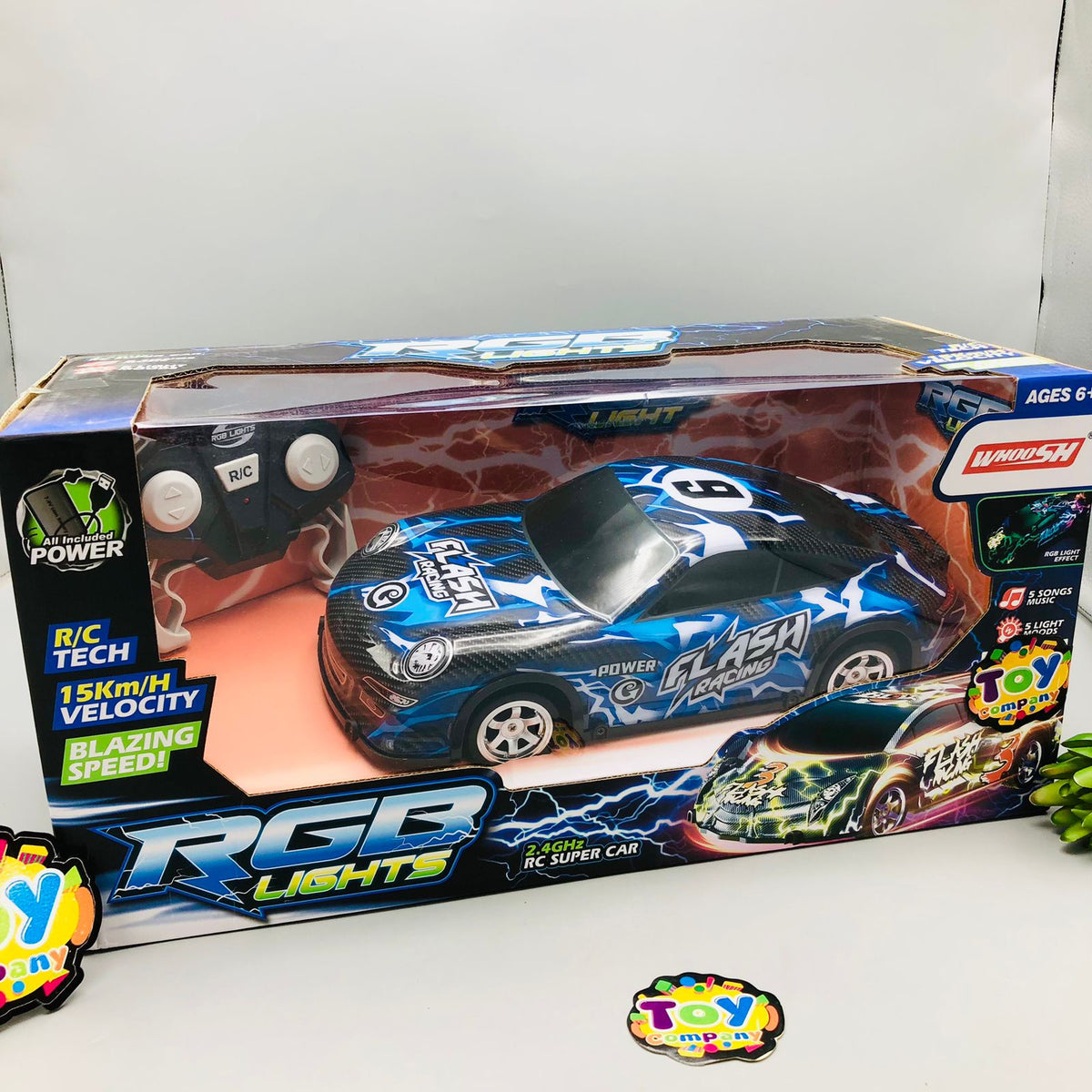 Remote Control High Speed Power Flash Racing Car
