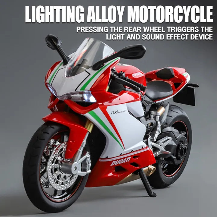 1:12 Diecast Ducati 1199 Model Bike