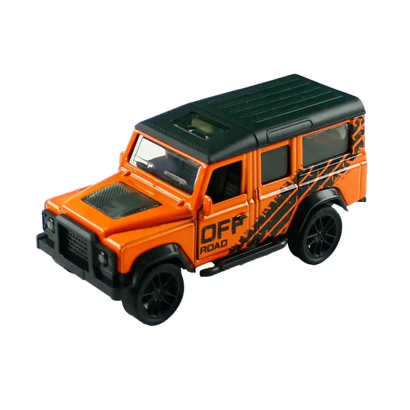 1:43 Diecast Metal Pullback Jeep - Assortment