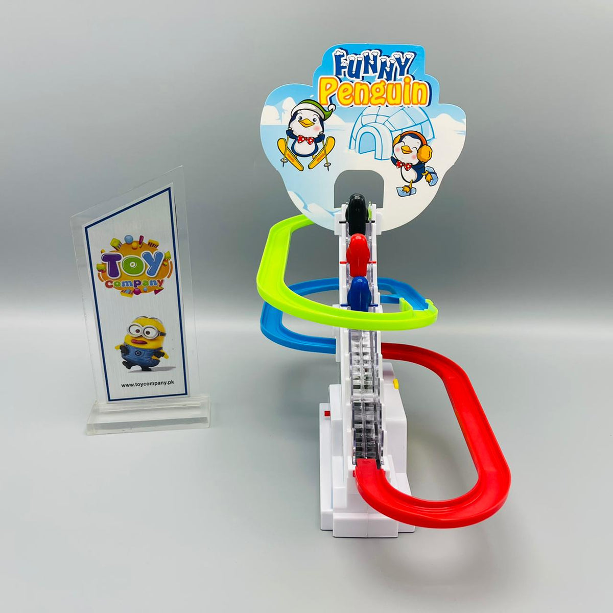 Funny Penguin - Chase & Race Track Set