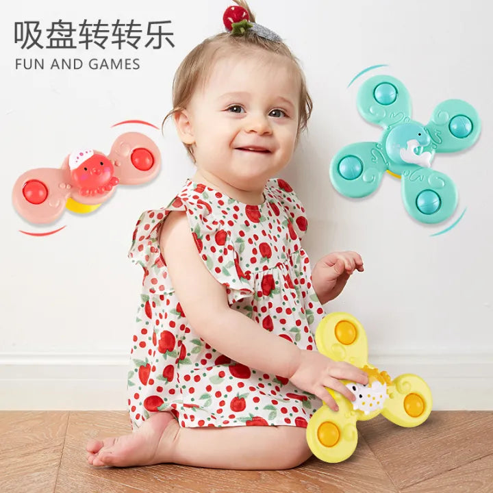 3in1 Sobebear New Born Baby Spinning Rattles