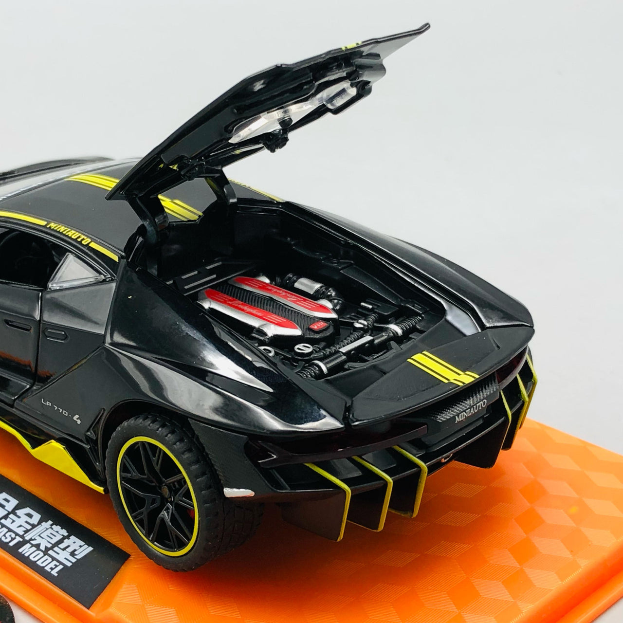 1:32 Diecast Lamborghini Centenario With Acrylic Display Box - Black