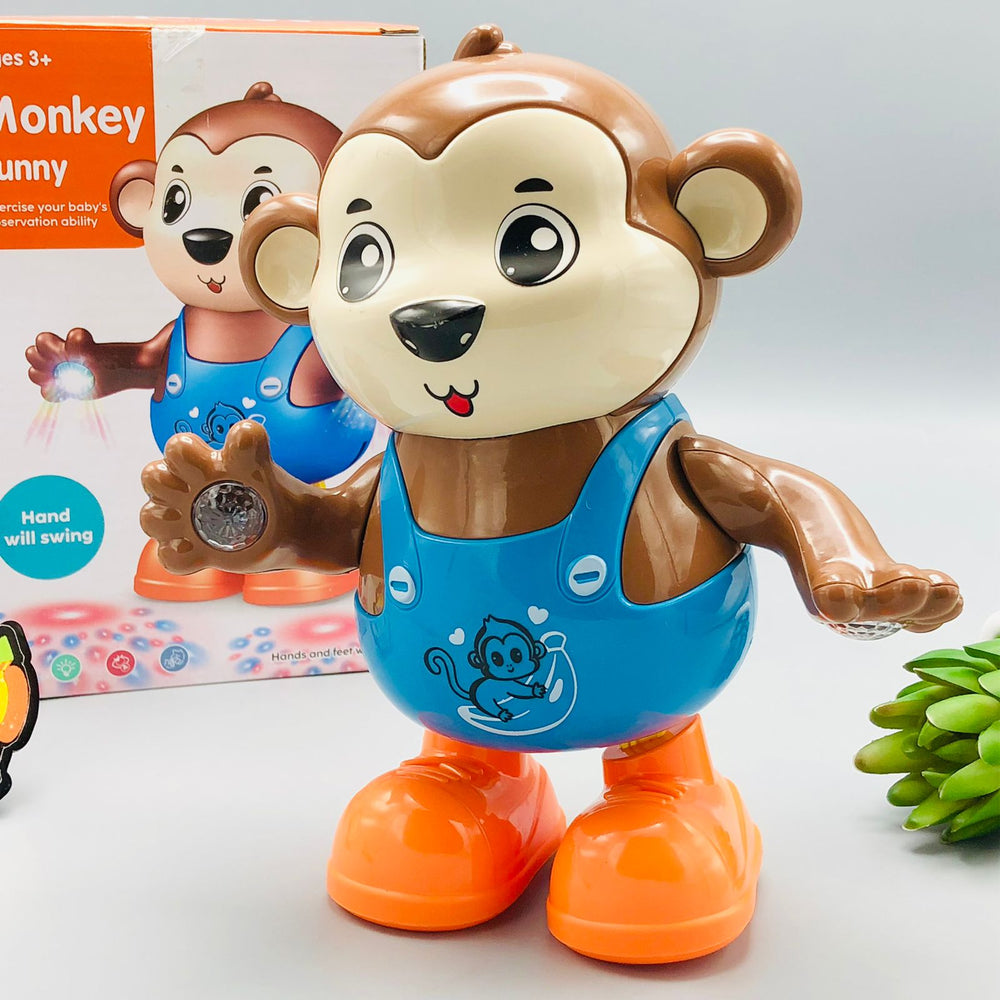 Electric Dancing Funny Monkey With Light & Music