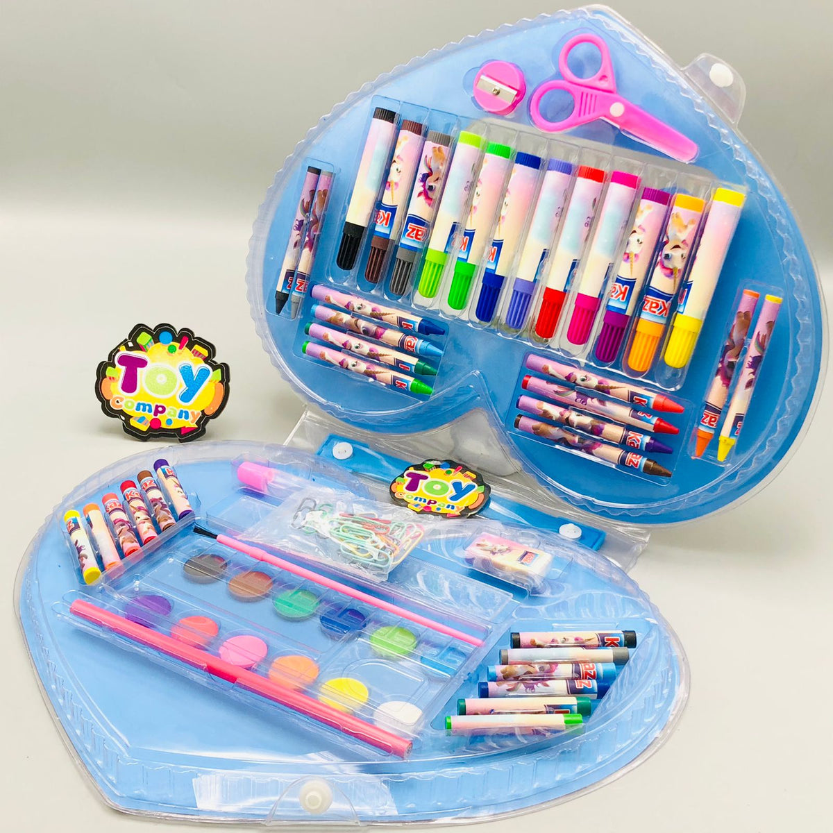 68Pcs Premium Unicorn Heart Kids Painting Set