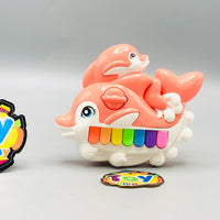 Battery Operated Mini Dolphin Musical Piano