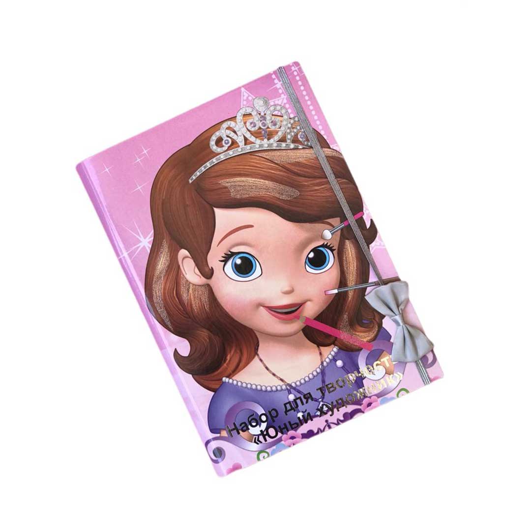 Girls Book Shape Art Color Set - Assortment