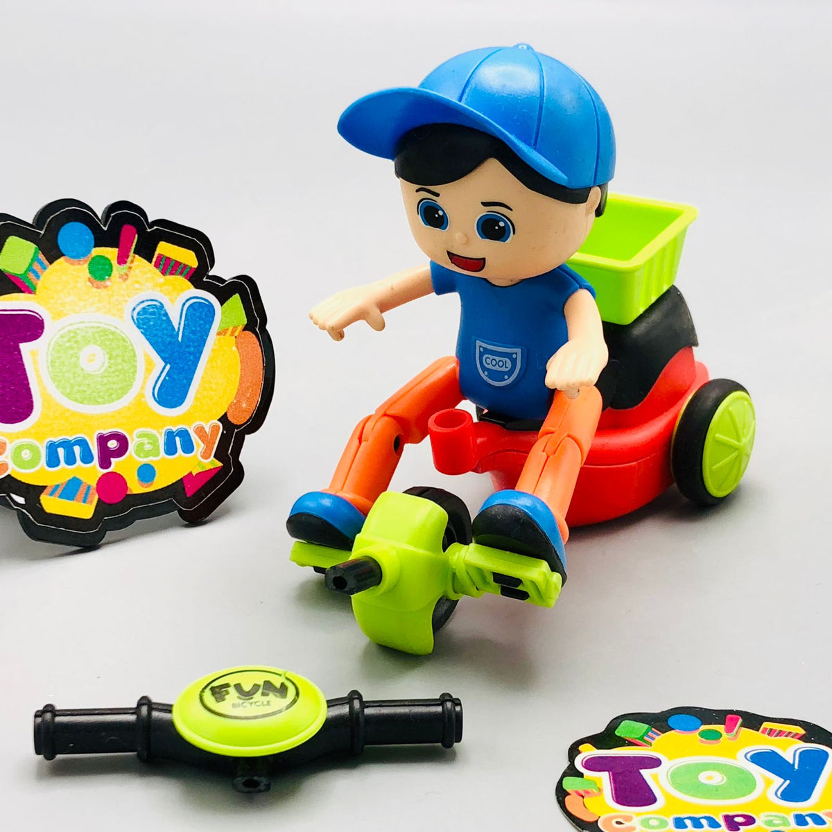 1Pc Cartoon Mini Friction Bike - Major Fault