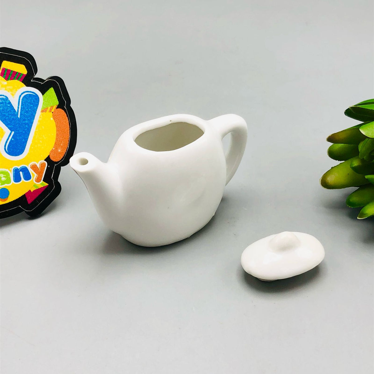 DIY Ceramic Painting Tea Party Play Set - 6Pcs