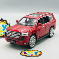 1:24 Diecast Land Cruiser LC300 Model Car With Smoke