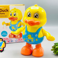 Electric Dancing Funny Duck With Light & Music