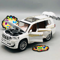 1:24 Diecast Land Cruiser Prado Model Car - Minor Fault