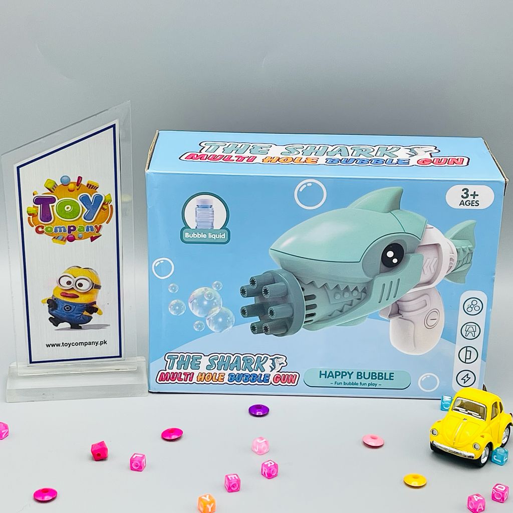 The Shark Multi Hole Bubble Gun