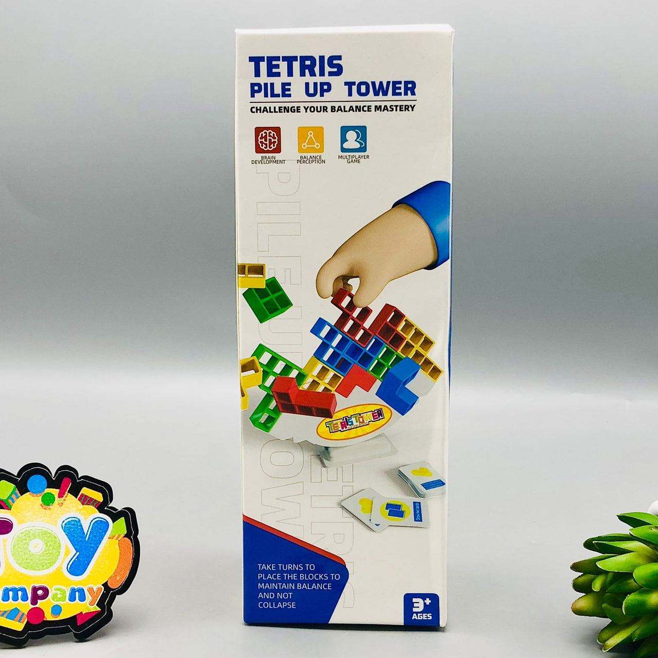 Tetra Tower Building Blocks Balance Game
