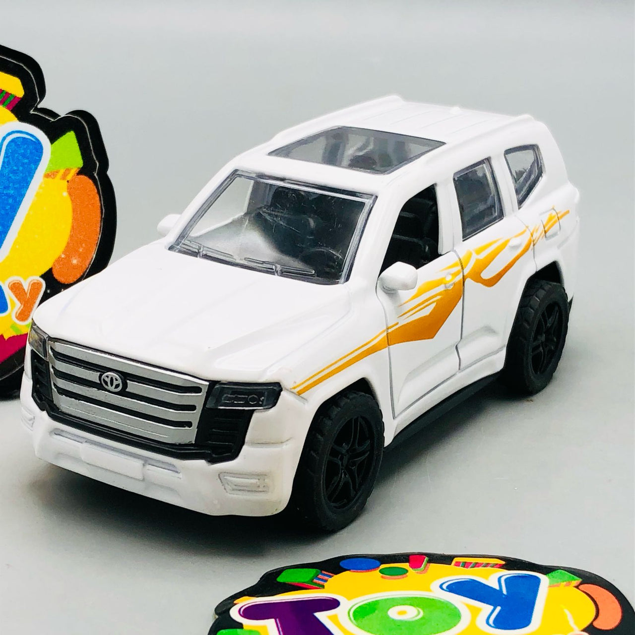 1:36 Mini Diecast Land Cruiser Model Car