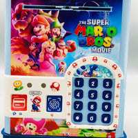 Super Mario Fingerprint & Swipe Card Unlock Piggy Bank