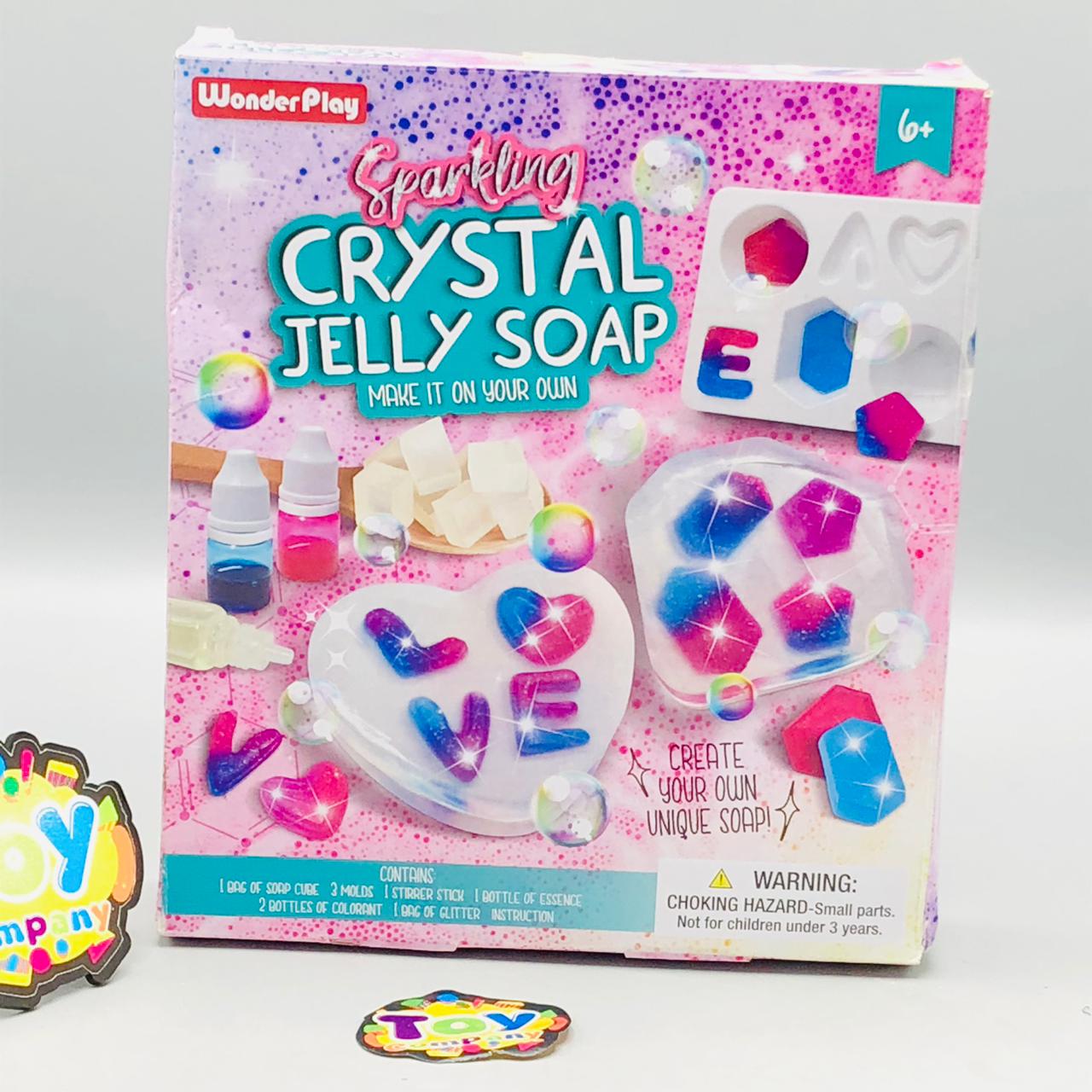 DIY Sparkling Crystal Jelly Soap Kit