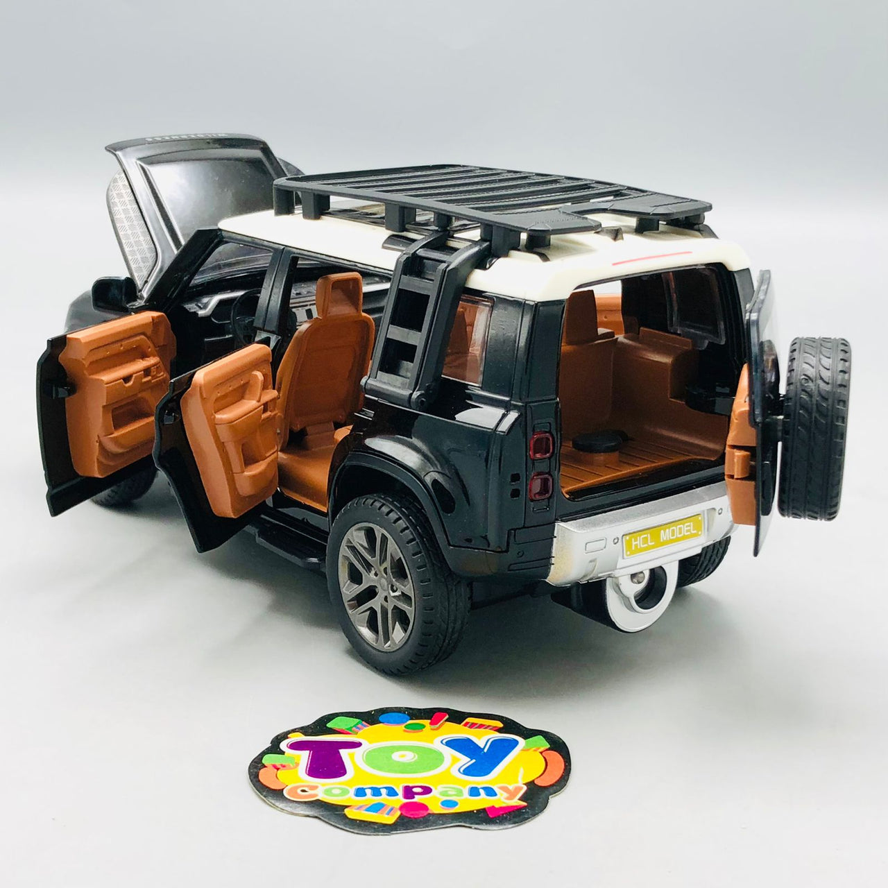 1:22 RC Diecast Land Rover Defender Model Car With Smoke