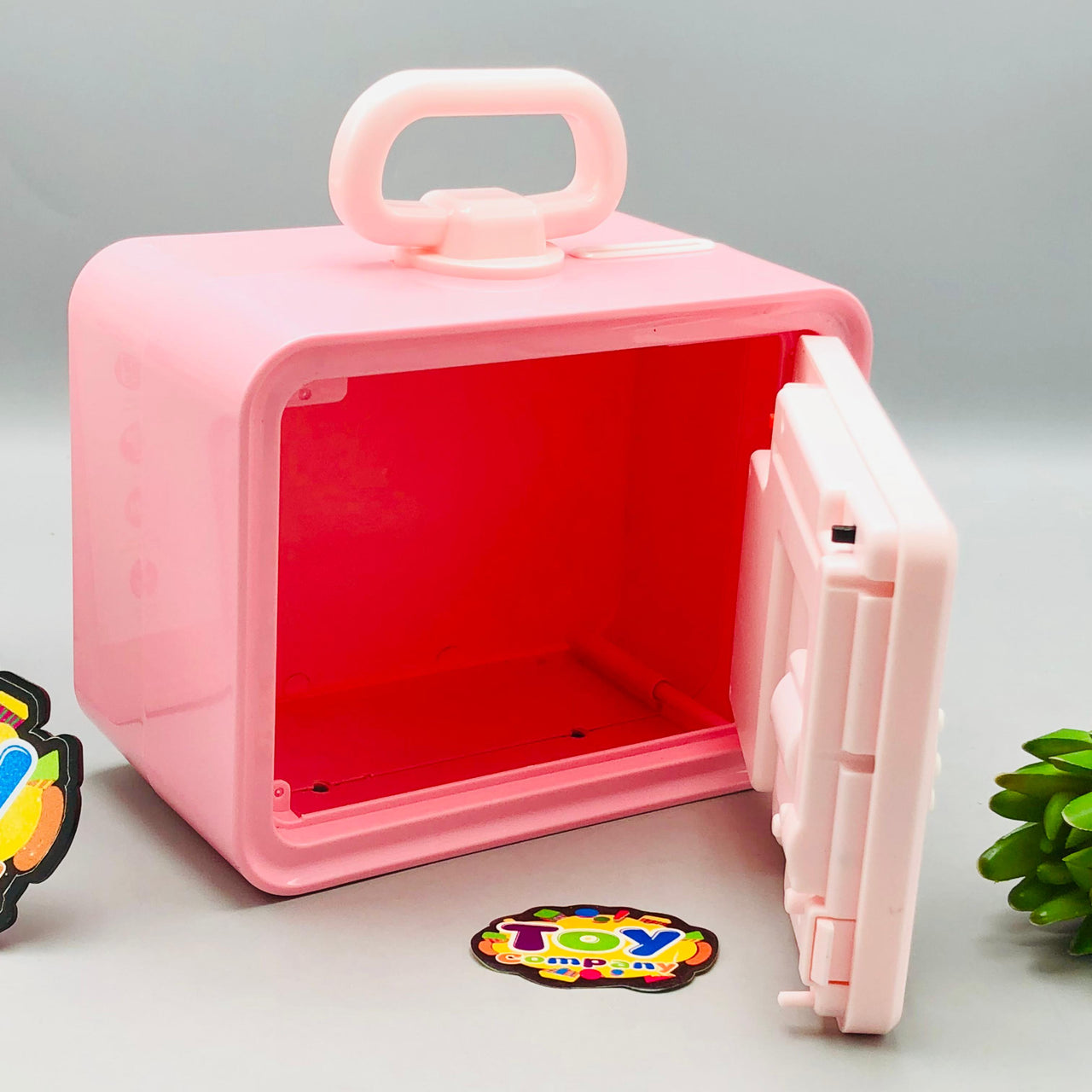 Kids Password & Face Recognition ATM Machine - Pink