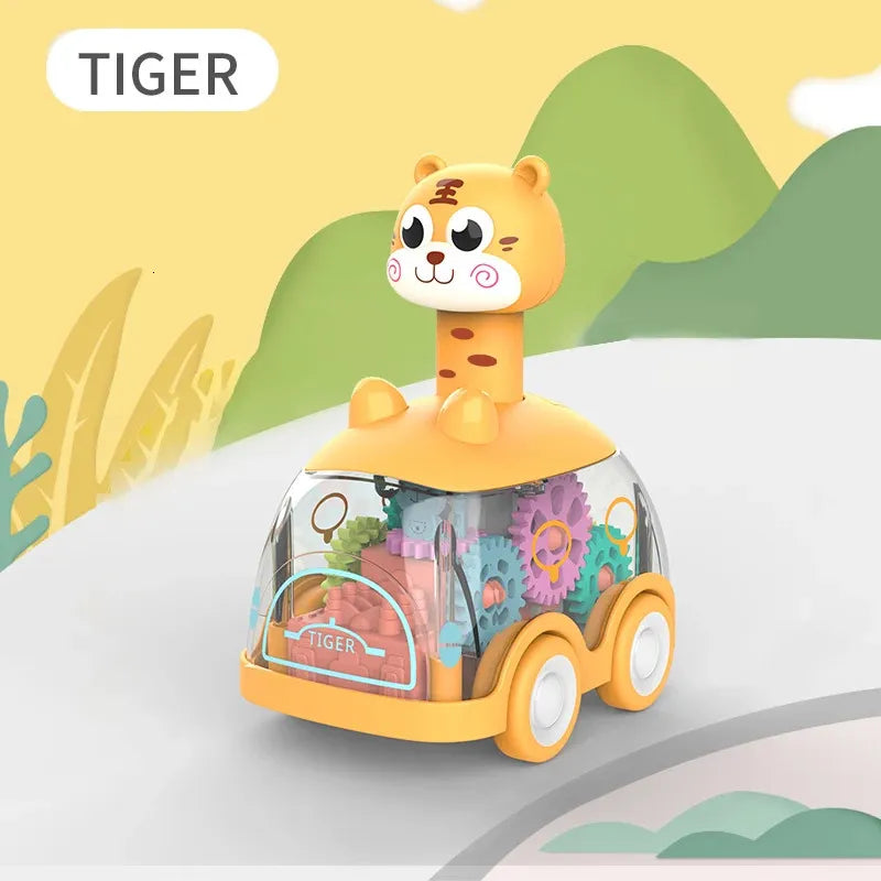 Friction Push & Go Happy Wildlife - Assortment