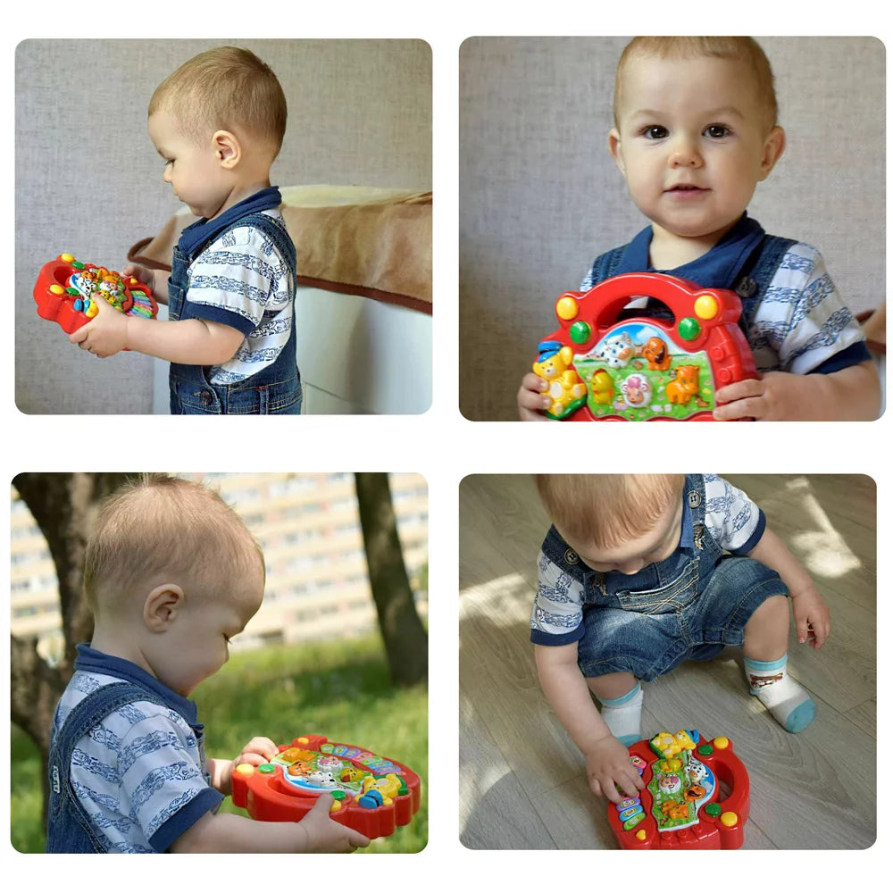 Multi-function Animal Farm Baby Piano