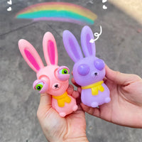 1Pc Squishy Rabbit Popping Eyes Toy