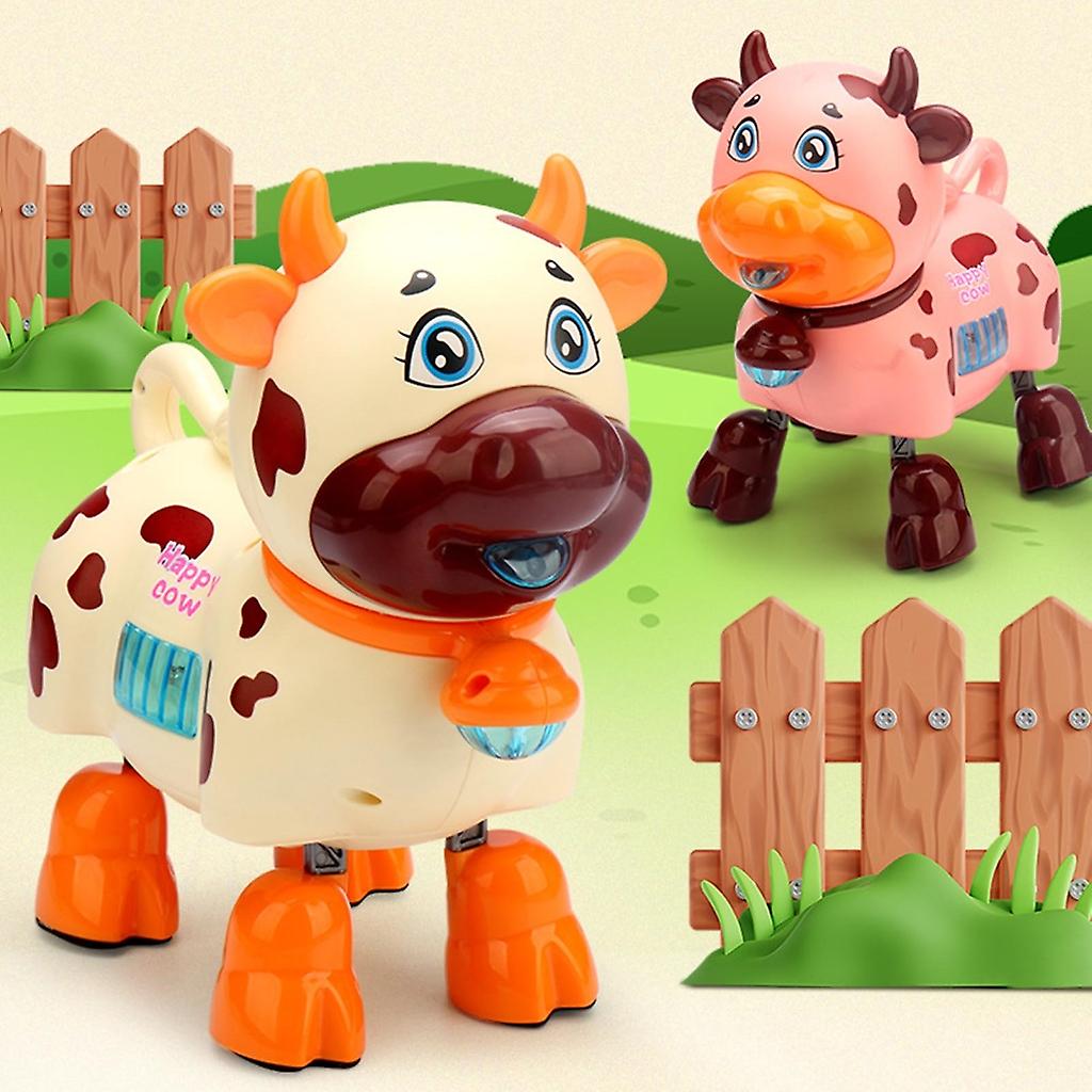 Electric Dancing Cow With Light & Music