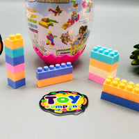 50Pcs Mini Egg Building Blocks