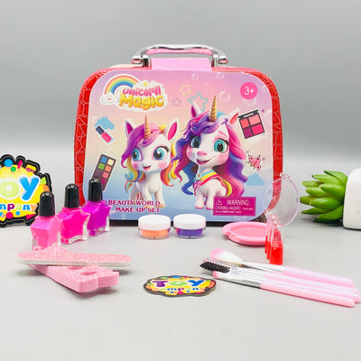 16Pcs Unicorn Magic Realistic Makeup Bag