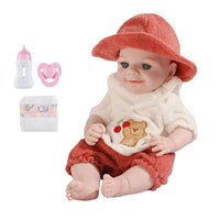 Silicon Newborn Baby Doll With Accessories