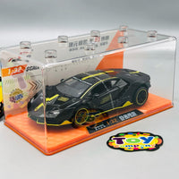 1:32 Diecast Lamborghini Centenario With Acrylic Display Box - Black