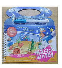 Magic Water Paint Book With Pen - Assortment