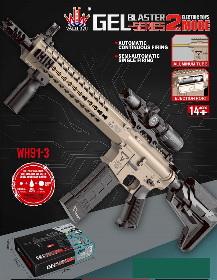91cm Electric M416 Gel Blaster Shooting Rifle