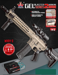 91cm Electric M416 Gel Blaster Shooting Rifle