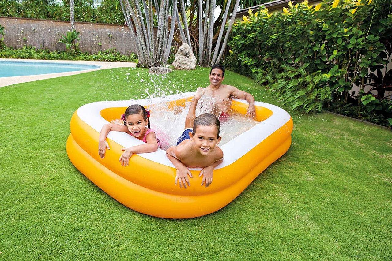 Intex Mandarin Swim Center Family Swimming Pool - 90"x58"x18"