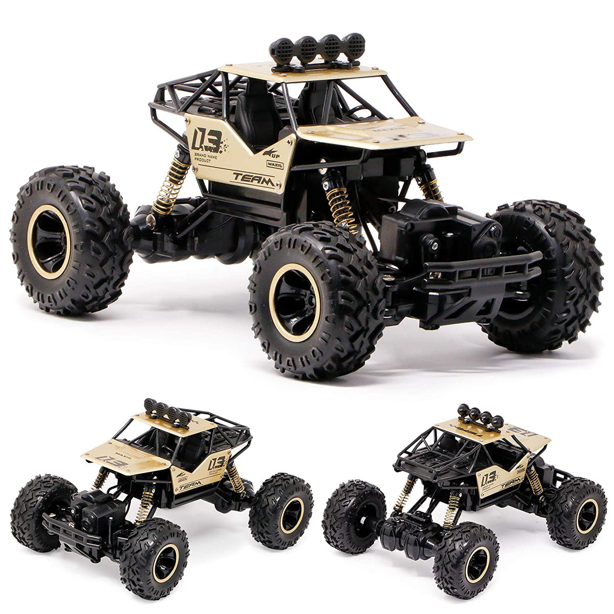 Rechargeable 4WD R/C Rock Climber Monster Truck